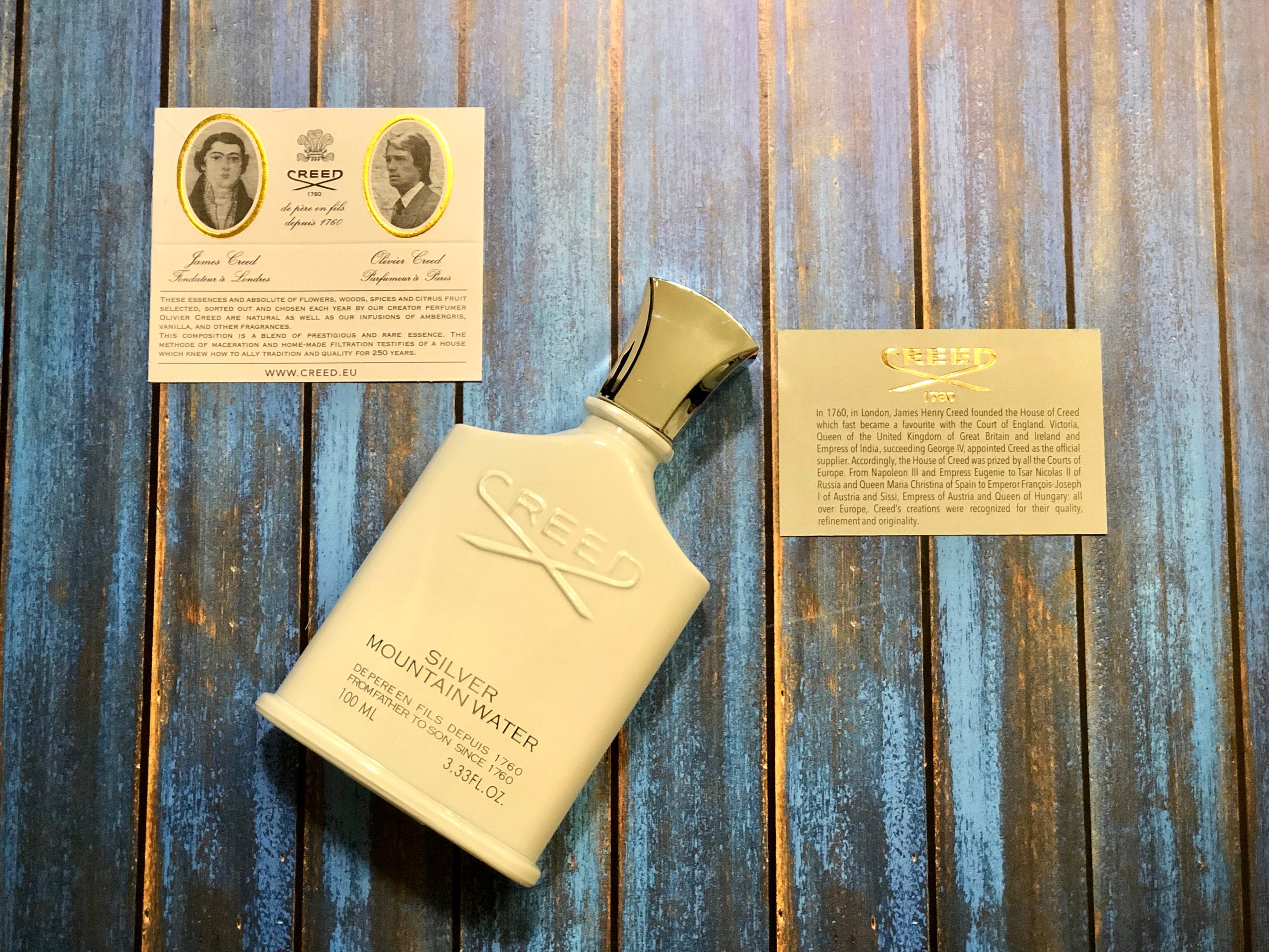 Creed Silver Mountain Water 3.3 fl.oz 100 ml Eau De Etsy