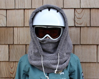 fleece ski hood