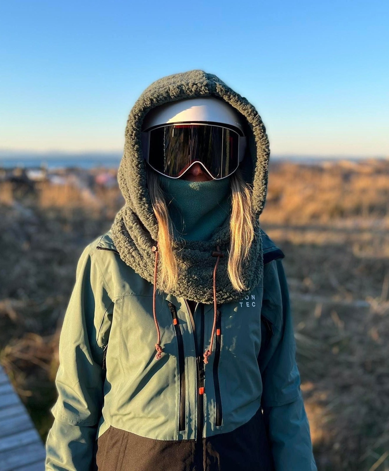 Sherpa Hood, capuche de ski, capuche polaire, capuche de snowboard,  cagoule, sherpa, capuche de montagne, capuche d'aventure, cadeau -   France