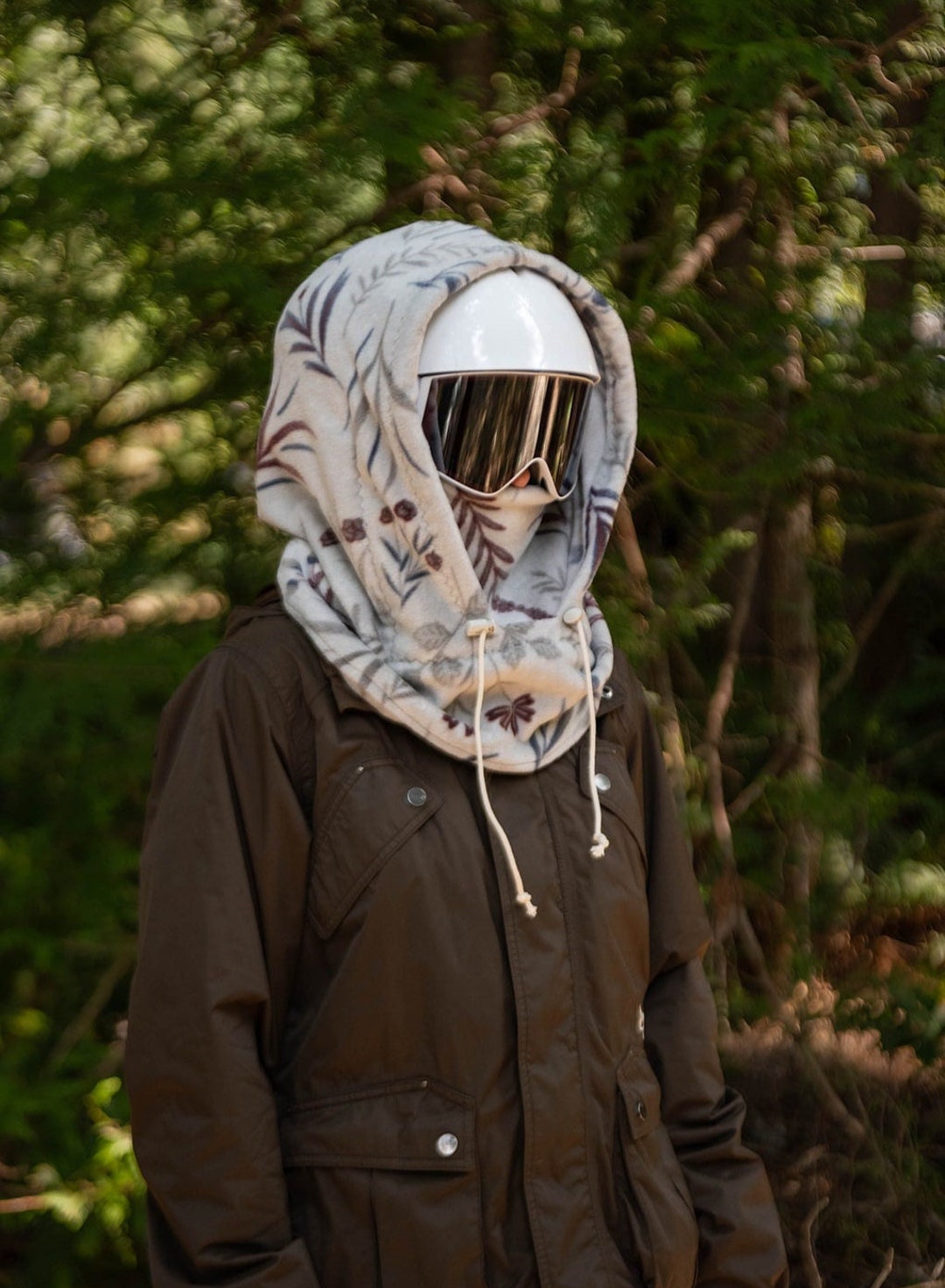 Cozy Cottage Hood, Ski Hood, Fleece Hood, Balaclava, Adventure Hood