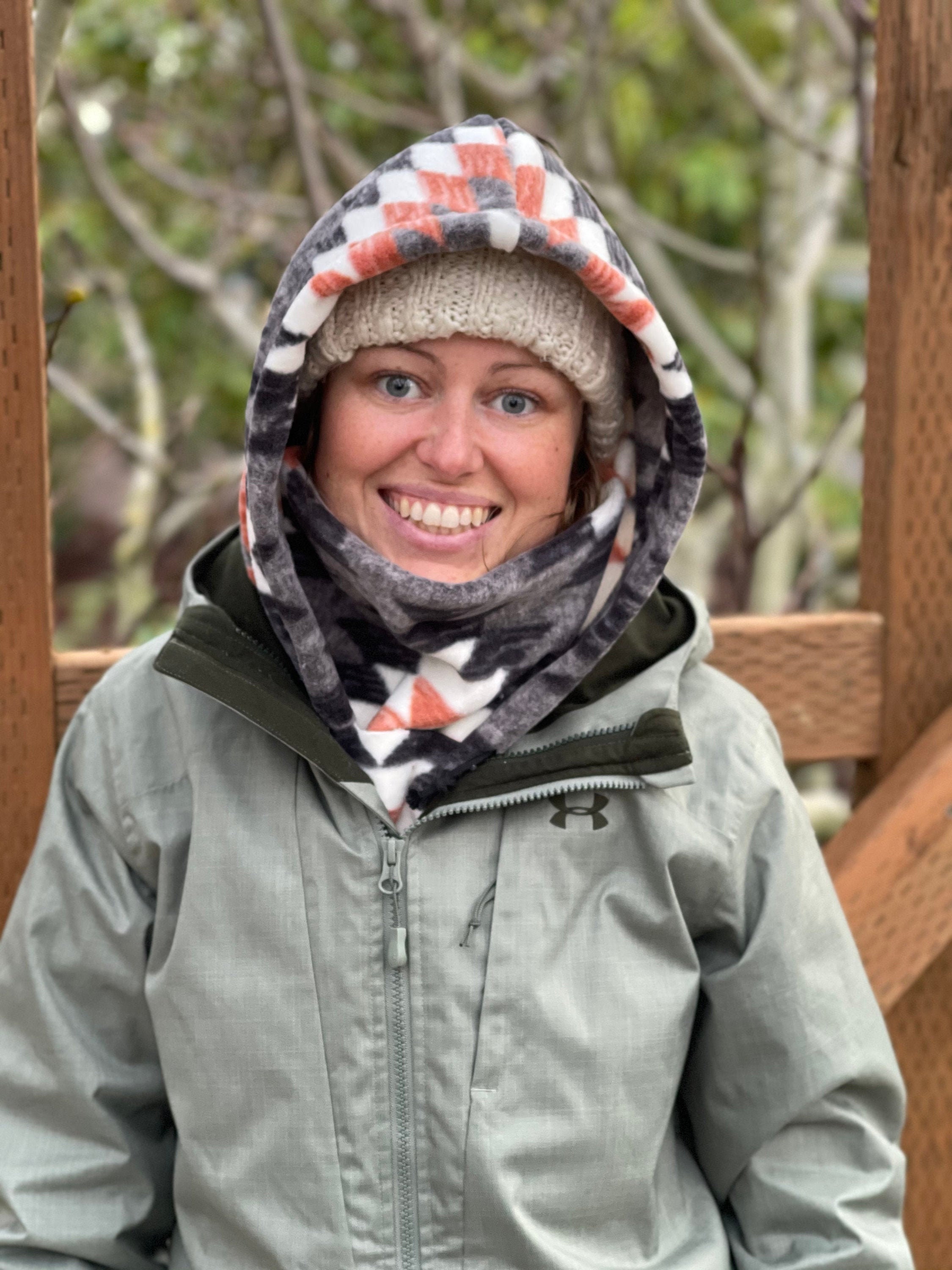 snowboard neck warmer hood