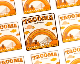 Tacoma, Washington Sticker | Seattle | PNW | Puget Sound