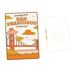 Greetings from San Francisco, California Postcard