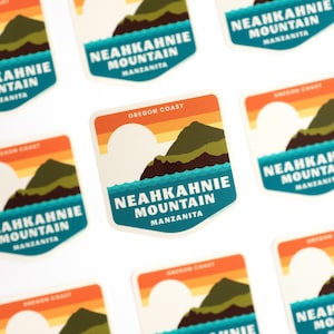 Neahkahnie Mountain Sticker | Manzanita | Oregon Sticker | Pacific Ocean | PNW | Oregon Coast | Travel Memento | Oregon Hikes