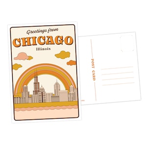 Greetings from Chicago, Illinois Postcard