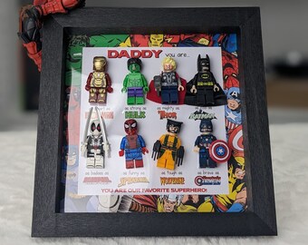 Fathers Day Gift | 2024 Fathers Day Gifts | New Dad Gift | Gift For Dad | Dad Present | Best Dad Superhero | Super Dad | Gift For Him