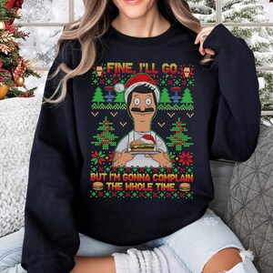 Bob's burgers christmas jumper top