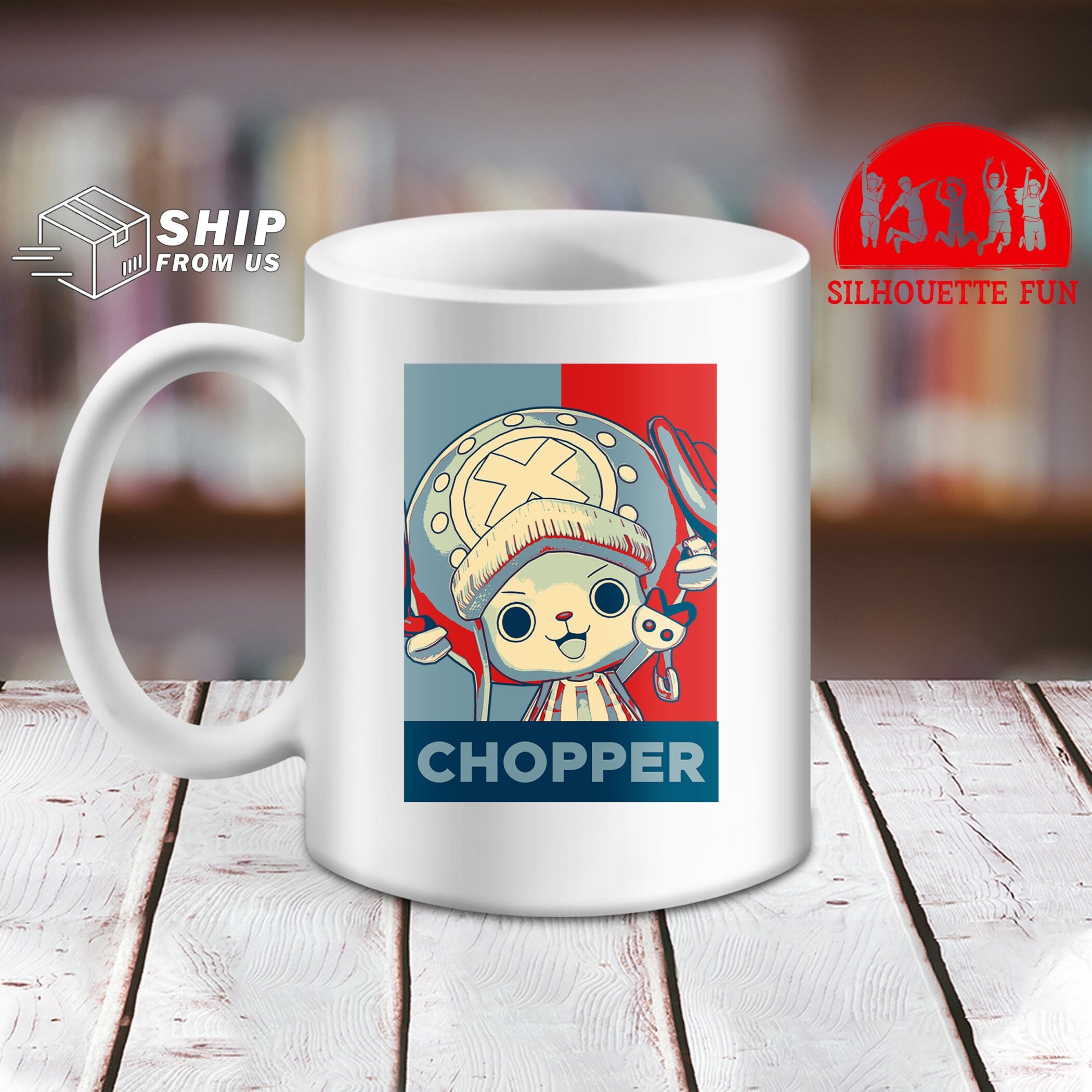 Chopper One Piece Mug Anime Mug Tony Tony Chopper Mug Etsy