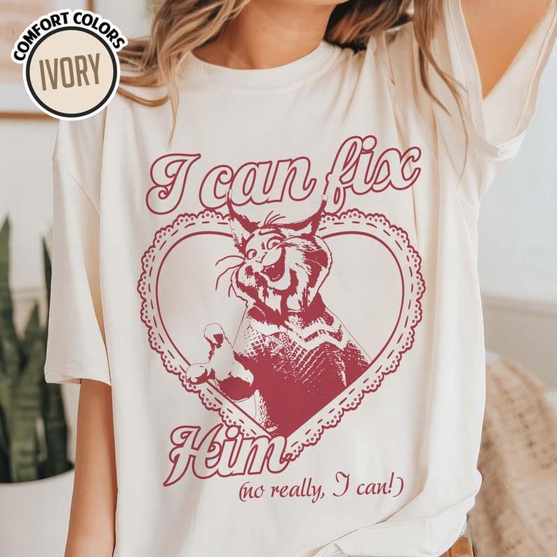 Zootopia Pawbert I Can Fix Him Shirt, Zootopia 2 2025 Characters Shirt, For Zootopia Fans Shirt, Disneyland Family Trip, Valentines Day Gift zdjęcie 3