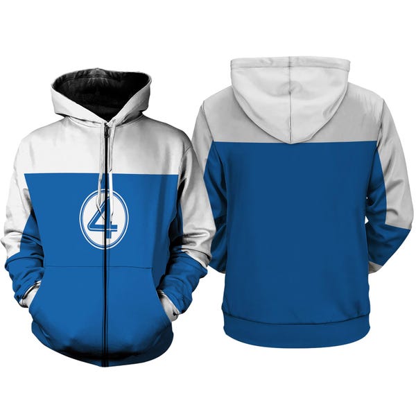 Marvel Comics Fantastic Four Fantasticar - Sweatshirt Rétro Vintage Officiel