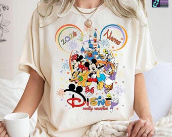 Custom Disneyland Family Vacation Shirt, Disneyland Family Trip 2026 Matching Shirt, Family Vacation 2026 Shirt, Disneyworld Trip Shirt