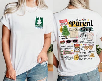 The Parent Trap Camp Walden Comfort Colors Shirt, Hallie Annie Parker Birthday Shirt, Camp Walden Vacation Shirt, Parker Knoll Shirt