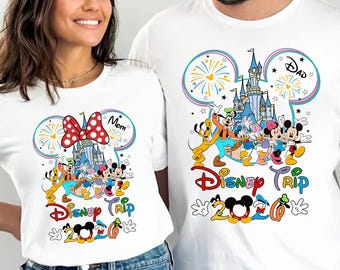 Disneyland Family Trip 2026 Shirt, Custom Disneyland Family Vacation, Disneyland Family Matching Trip Shirt, WDW Disneyland Trip 2026 Shirts