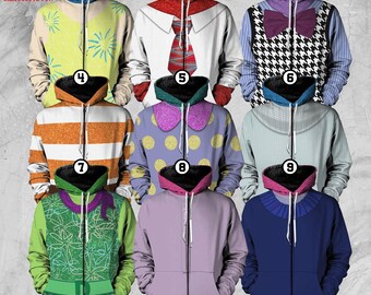Inside Out 2 Full Over Print Sweatshirt Hoodie, Inside Out Movie Costume Shirt, Inside Out Halloween, Disneyland Inside Out Birthday Gift