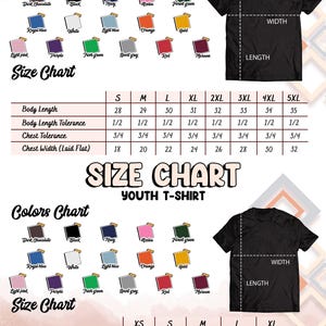 the size chart of a t - shirt for men and women