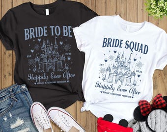 Custom Disneyland Bachelorette Shirt, Disneyland Castle Shirt, Bride To Be Shirt, Disneyland Bridal Party Shirt, Disneyland Team Bride Shirt