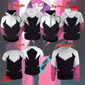 All Spideyman Halloween Costume, Spidey-Man Halloween Cosplay Sweatshirt, Avengers Superhero Sweatshirt, Halloween Costume Group Shirt zdjęcie 3