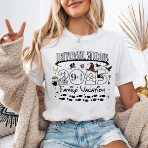 Universal Studios 2025 Shirt, Universal Studios Trip Matching Shirt, Universal Studios Family Vacation Shirt, Disneyland Trip Shirt