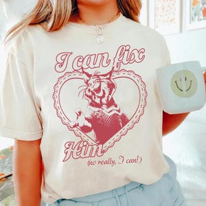 Zootopia Pawbert I Can Fix Him Shirt, Zootopia 2 2025 Characters Shirt, For Zootopia Fans Shirt, Disneyland Family Trip, Valentines Day Gift zdjęcie 1