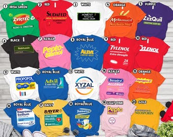 Halloween Group Costume for Pharmacist, Pharmacy Halloween Costume,Medical Halloween Shirt,Medicine Halloween Shirt,Nurse Halloween Costume