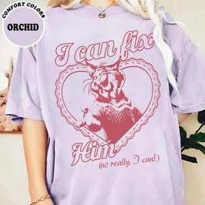 Zootopia Pawbert I Can Fix Him Shirt, Zootopia 2 2025 Characters Shirt, For Zootopia Fans Shirt, Disneyland Family Trip, Valentines Day Gift zdjęcie 2