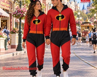 Halloween Incredibles Jumpsuit amily Group Matching Set, Halloween Costume Outfit, Matching Group, Friends Group Outfit, Cosplay Halloween