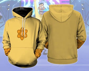 Disneyland Powerline Goofy Movie 3D Full Over Print Hoodie, Goofy Powerline Cosplay, Disneyland A Goofy Movie Powerline Stand Out World Tour