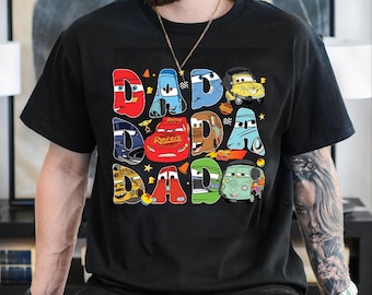 Disneyland Pixar Car Dada Shirt, Fathers Day Gift, Pixar Car Dad Shirt, Cars Movie Mc Queen Shirt, Pixar Car Dada Shirt, Gift For Dad