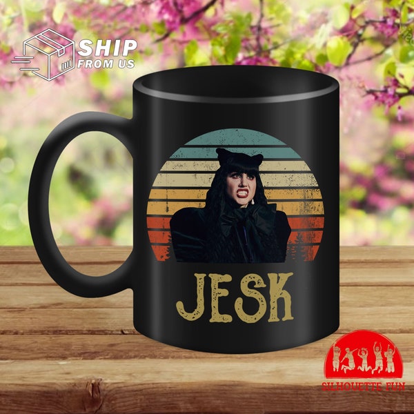 Jesk Vintage Mug, Nadja What We Do In The Shadows Ceramic Mug, Birthday Mother Father Day Gifts