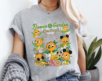 Orange Bird Shirt, Disneyland Epcot Flower And Garden Festival Shirt, Orange Bird Flower Festival Shirt, Epcot Shirt, Orange Bird Sunshine