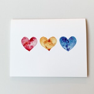 Tarjetas e impresiones de notas de corazón primario, San Valentín, tarjetas de San Valentín, San Valentín, corazones, tarjeta "Te amo", decoración de San Valentín, tarjetas de notas de San Valentín