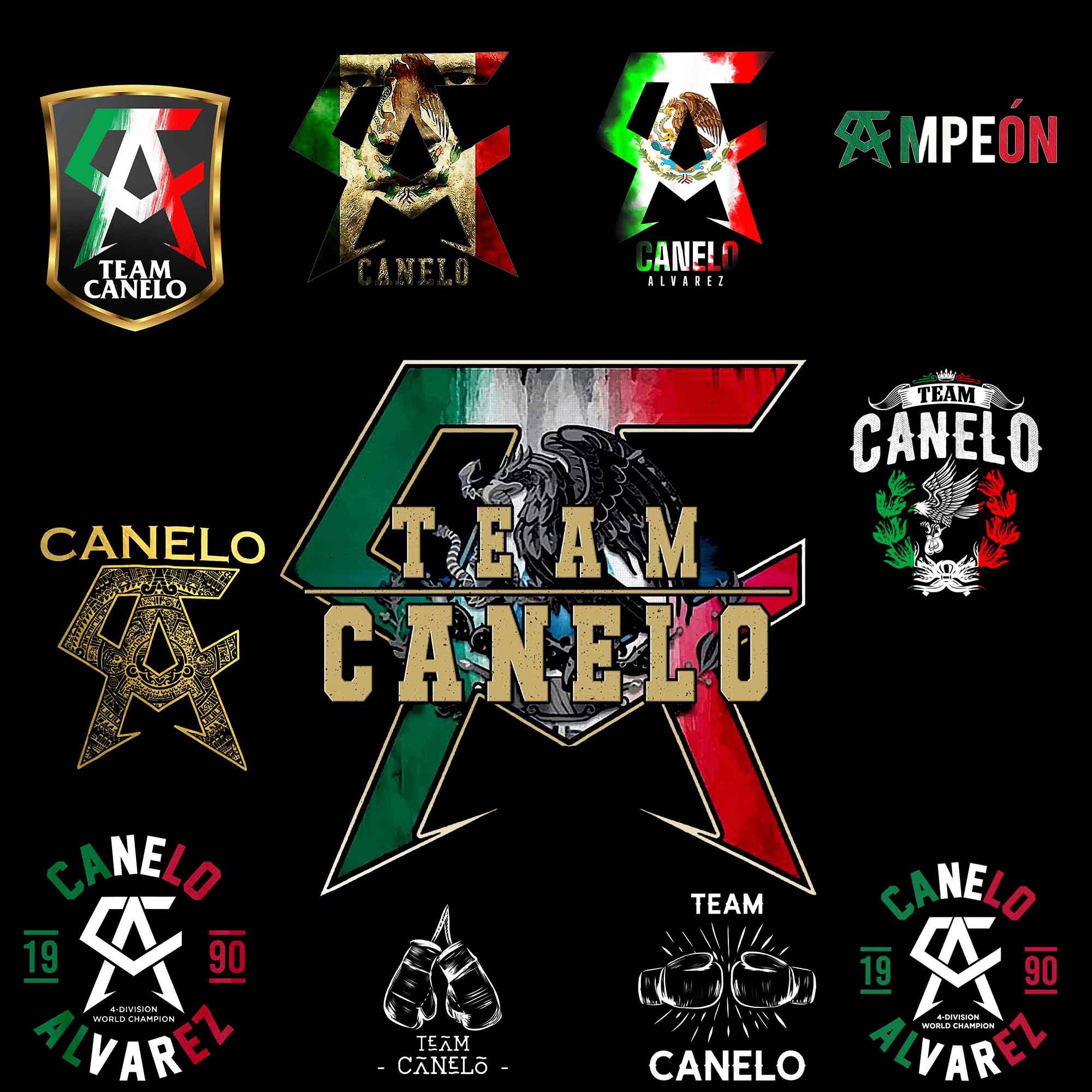 Team Canelos PNG Canelo Alvarez files Canelo Mexican Svg svg | Etsy