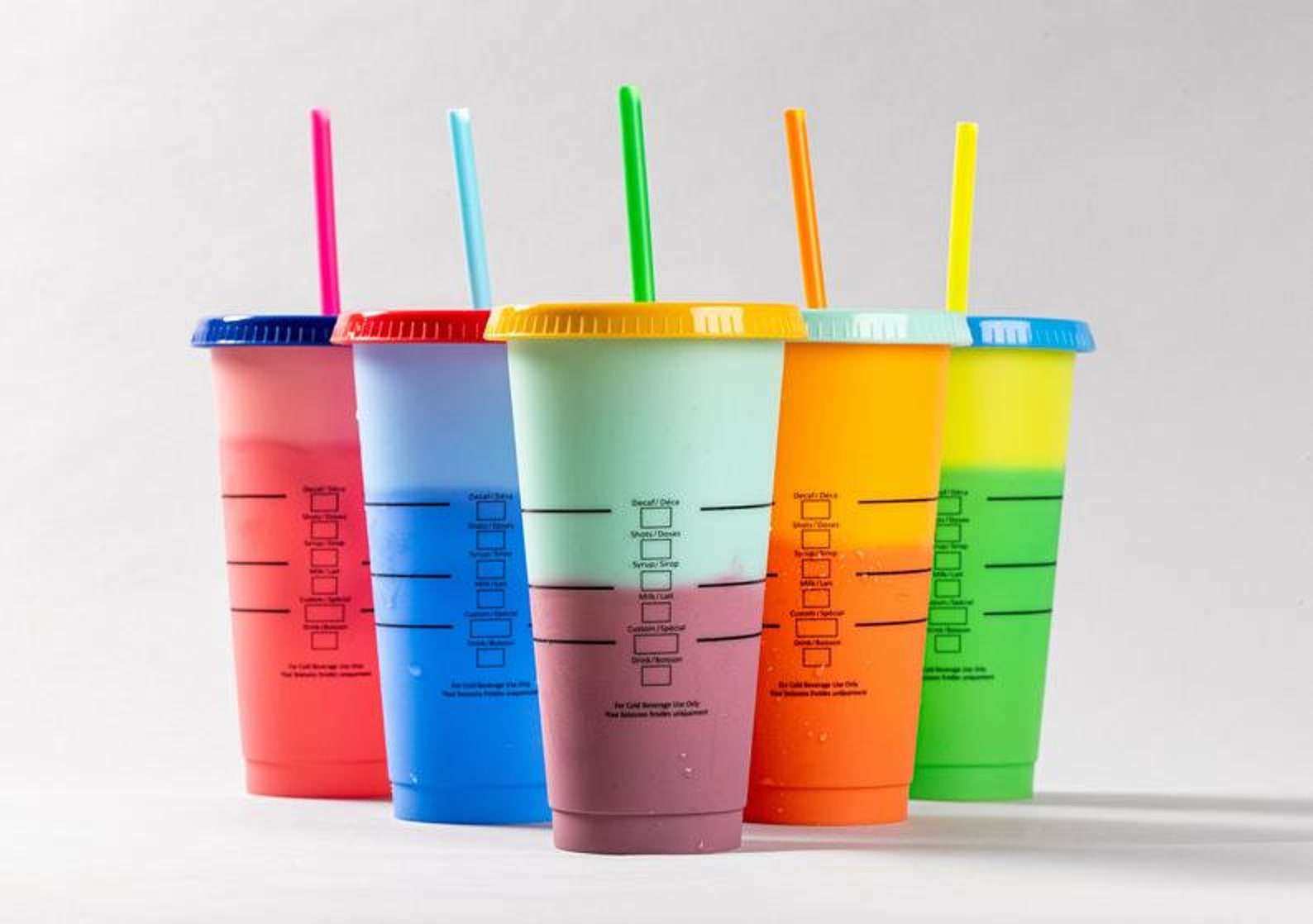 Color Changing Cup Reusable and Personalized 24oz. Etsy
