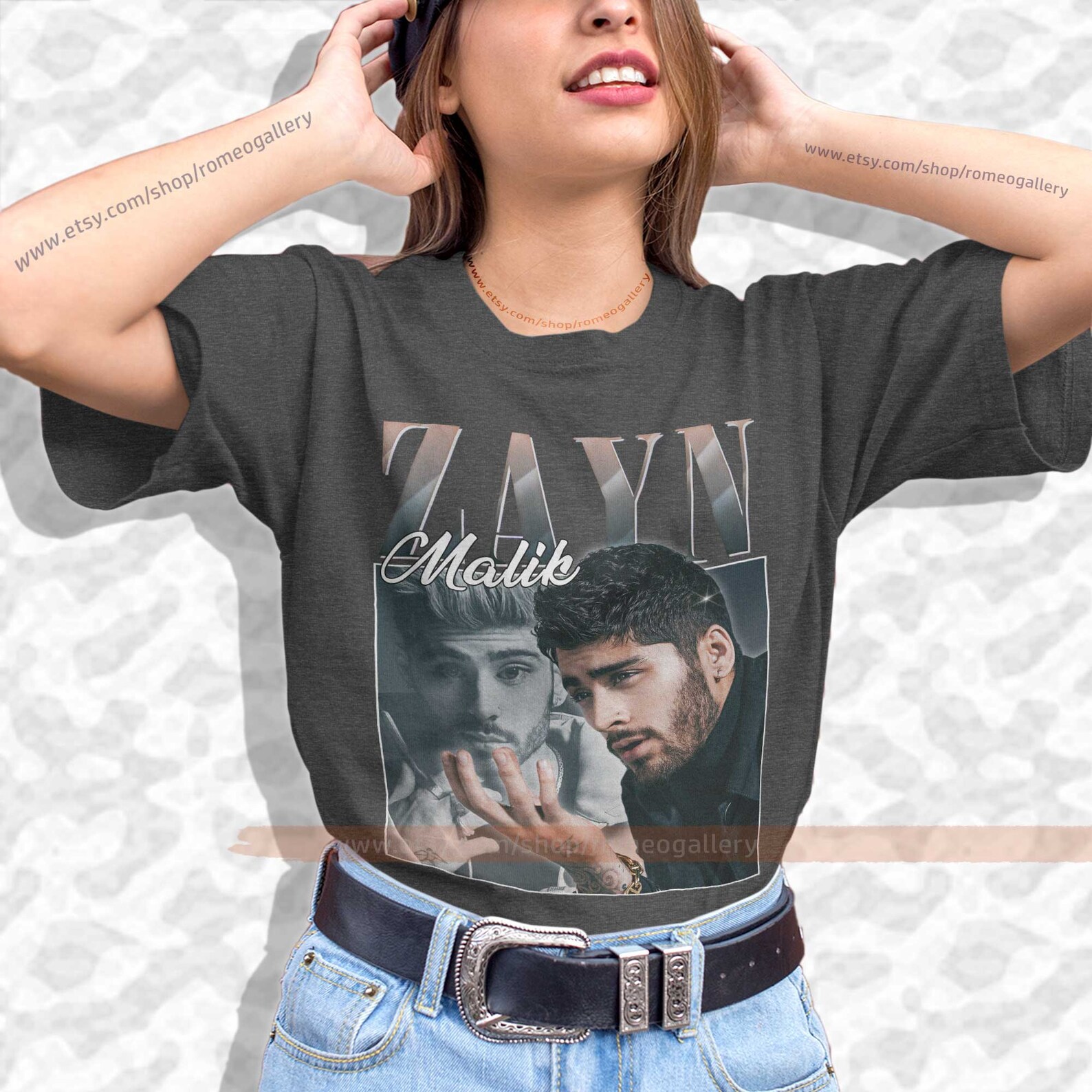Zayn malik shirt jaren �90 Tshirt zayn malik retro Etsy