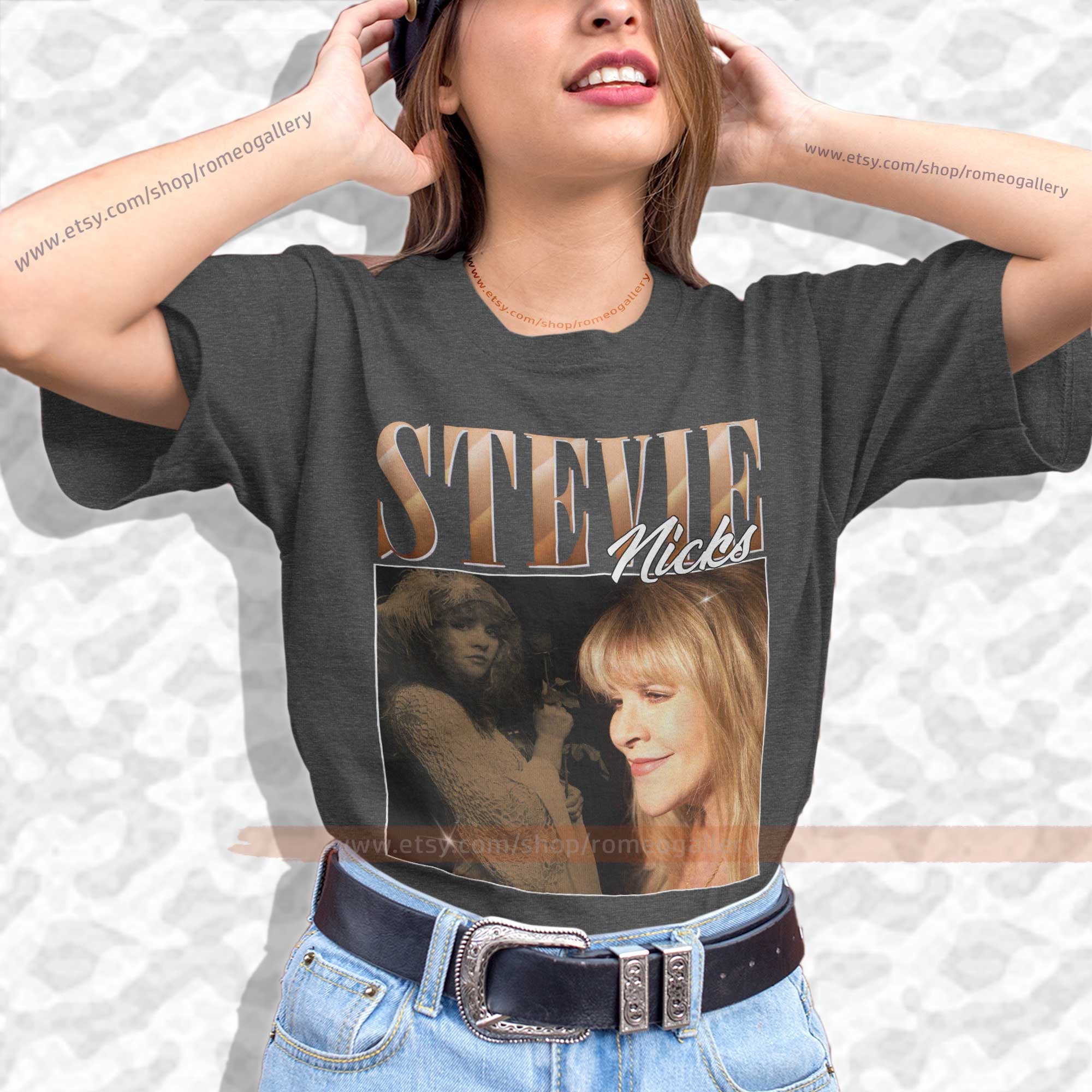 Stevie nicks shirt 90's tee stevie nicks retro vintage Etsy
