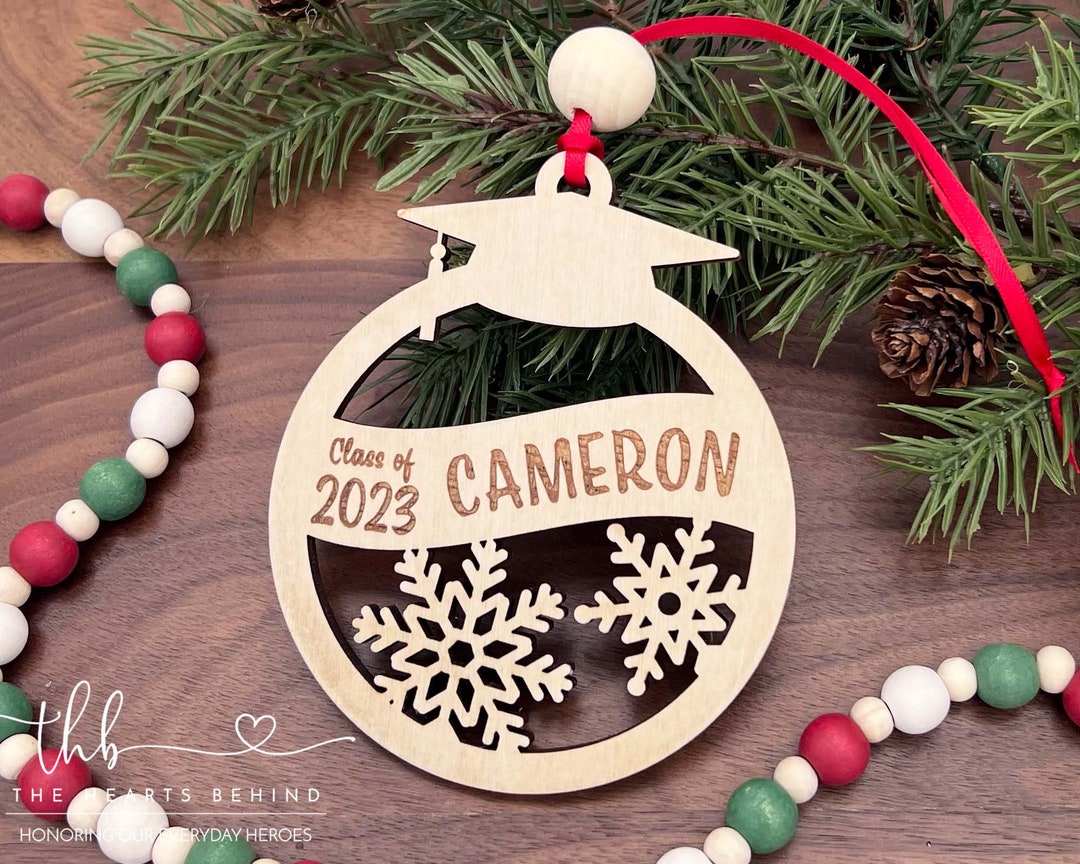 Class of 2024 Christmas Ornament Senior Year Ornament Senior Etsy