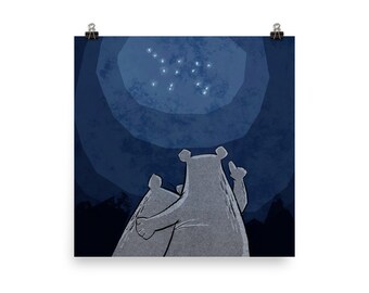 Ursa Major Print: Museum-Quality Matte Paper Poster