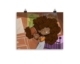 Princess Problems Poster: Museum-Quality Matte Paper