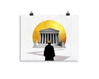Ruth Bader Ginsburg Poster: Triumphant Journey Art Print