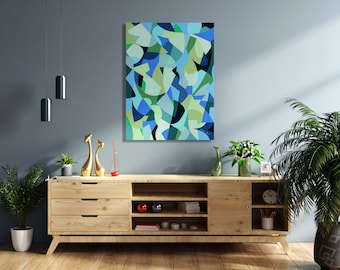 Abstract Wall Art, Large Abstract Painting, Abstract Art on Canvas, Original Abstract, Fine Art Printed Canvas, Limited Edition Art