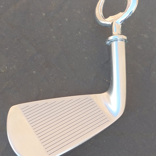 Golf club Bottle Opener, upcyled golf iron Anniversary/Retirement/Birthday/Father's Day/Golf prize unique gift