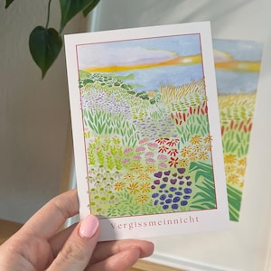 Cartão postal: Color Meadow
