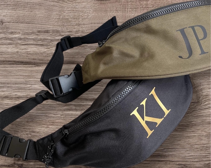 bum bag personalized with name