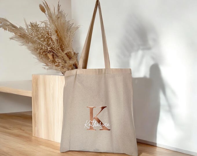 Cotton bag personalized with name | Gift | Grandma | Mom | Girlfriend