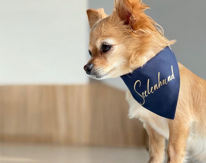 Dog Scarf Soul Dog Personalized with Name