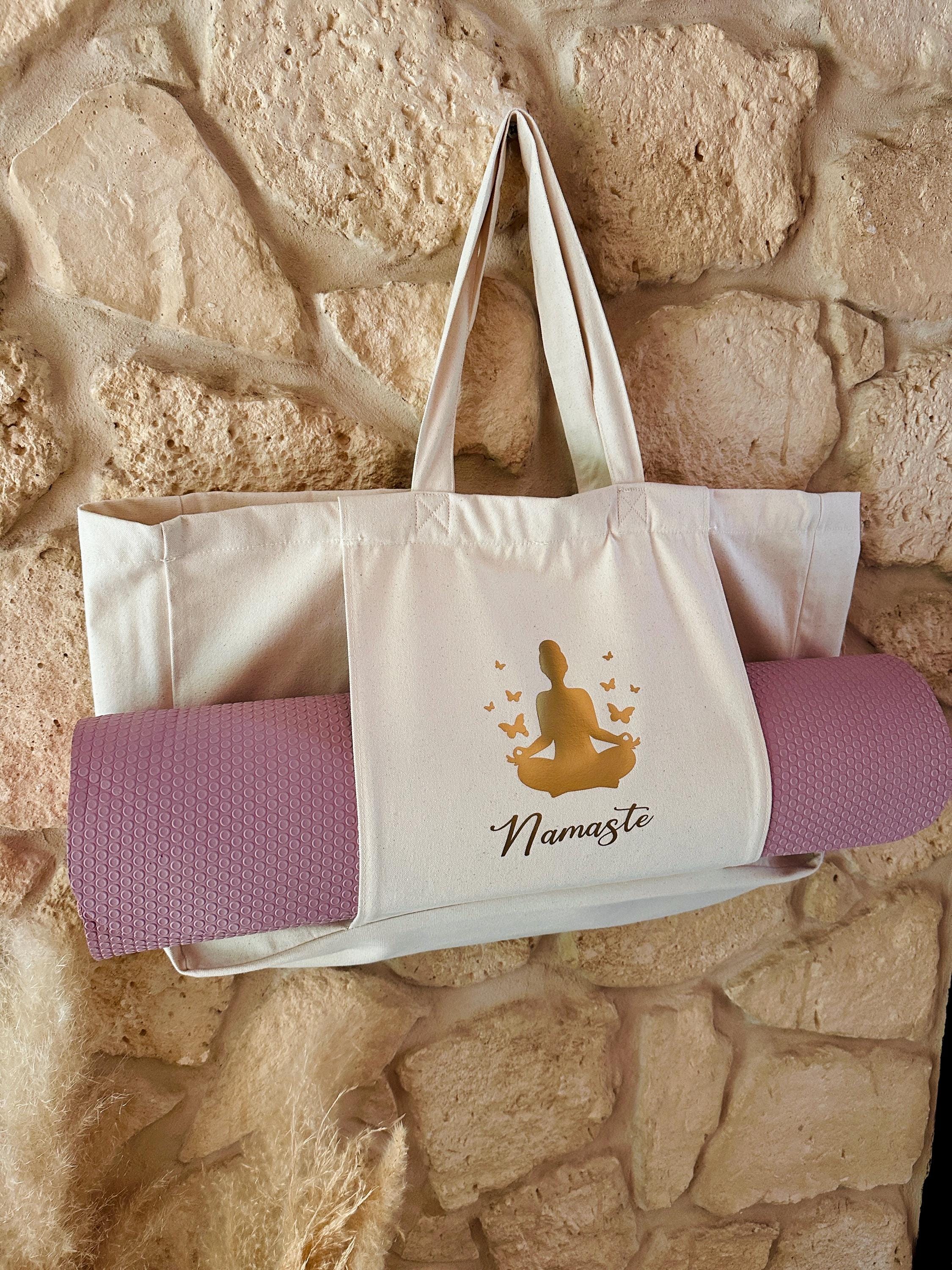 Tote bag yoga sale