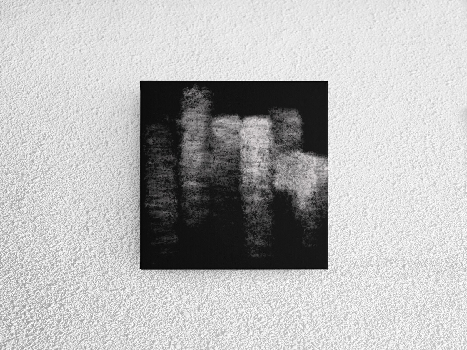 Gray, Black & White Art Minimalist Boho Abstract Modern Painting Printable Neutral Colors Wall