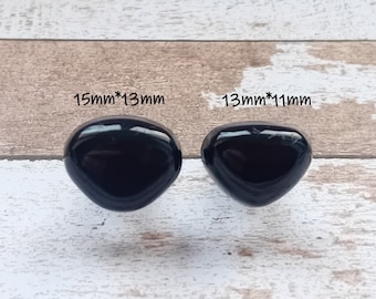 Lot de 5 mini nez's de sécurité triangulaire, idéal pour vos peluches, amigurumis ou autres créations, choisissez votre taille5