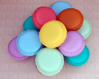 Petites boîtes de rangement Macaron, 7 couleurs - pour cosmétiques, bijoux, perles, boutons, pilules, colliers, bagues