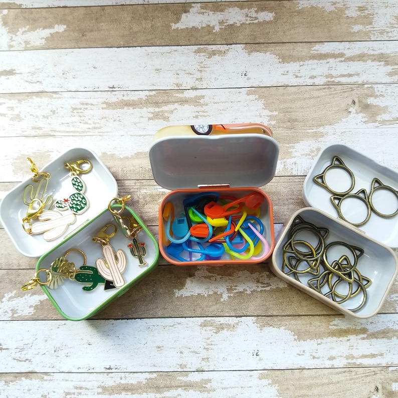 Lama, Alpaga, boîte à aiguilles/boîte à métal/boîte à piquants/boîte de rangement/souvenirs/boîte à accessoires de tricot bild 3
